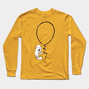 Streetart Bunny Long Sleeve T-Shirt